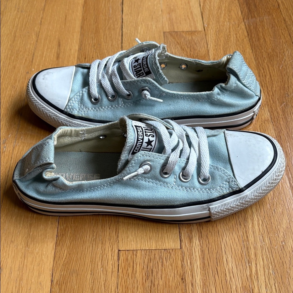 Converse All Star Light Mint Canvas Shoes